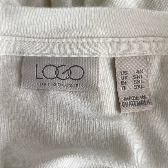 LOGO by Lori Goldstein Cardigan with Pockets Women’s Plus Size 4X Single Button - Picture 7 of 8